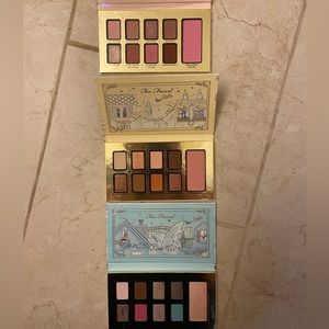 Set of 3 Holiday Tarte eyeshadow/blush palettes